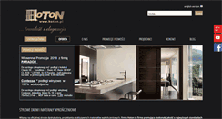 Desktop Screenshot of hoton.pl