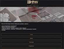 Tablet Screenshot of hoton.pl